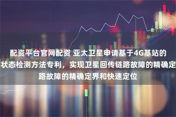 配资平台官网配资 亚太卫星申请基于4G基站的卫星链路通信状态检测方法专利，实现卫星回传链路故障的精确定界和快速定位